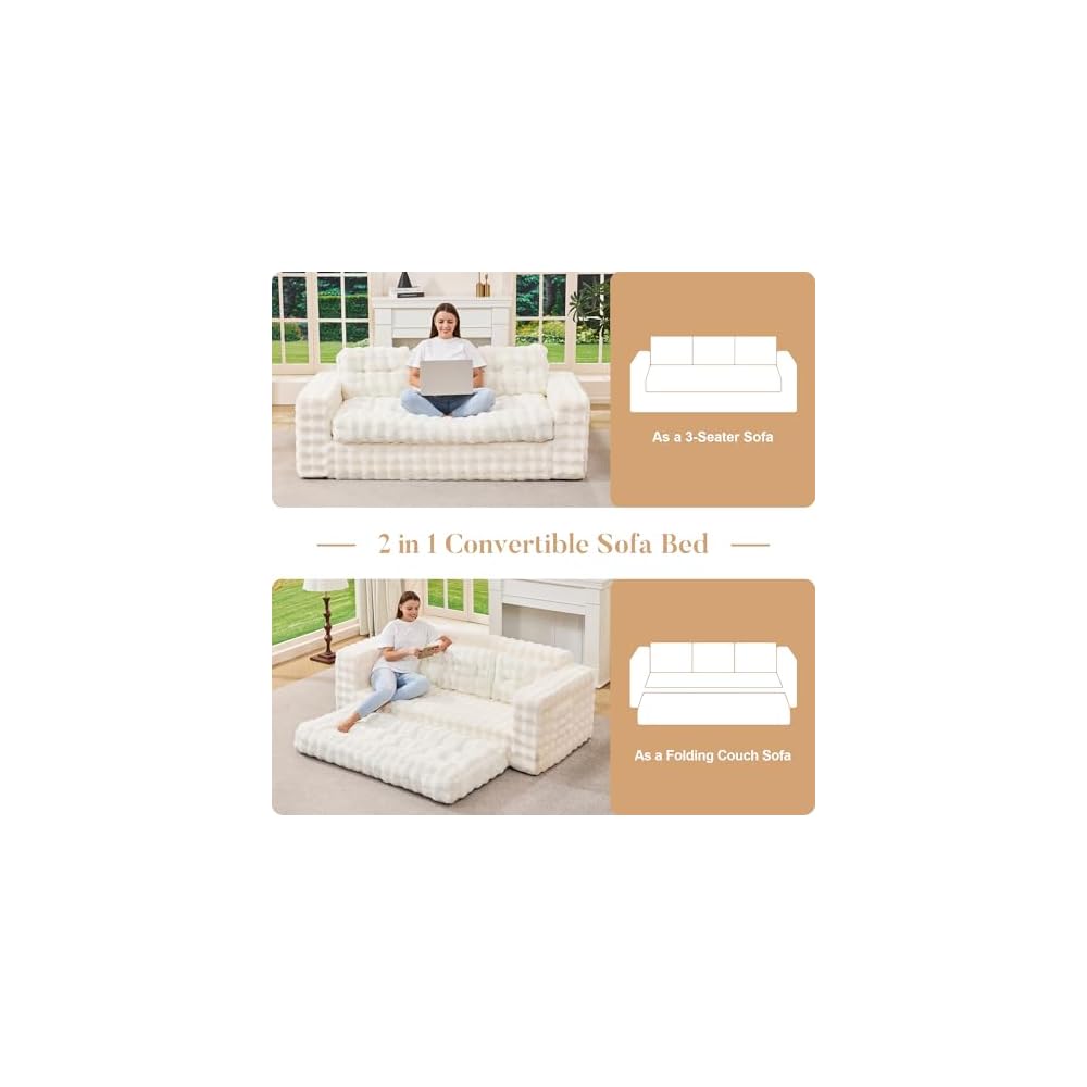 Hobestluk Adult Sofa Couch Comfortable Foam Floor Seat