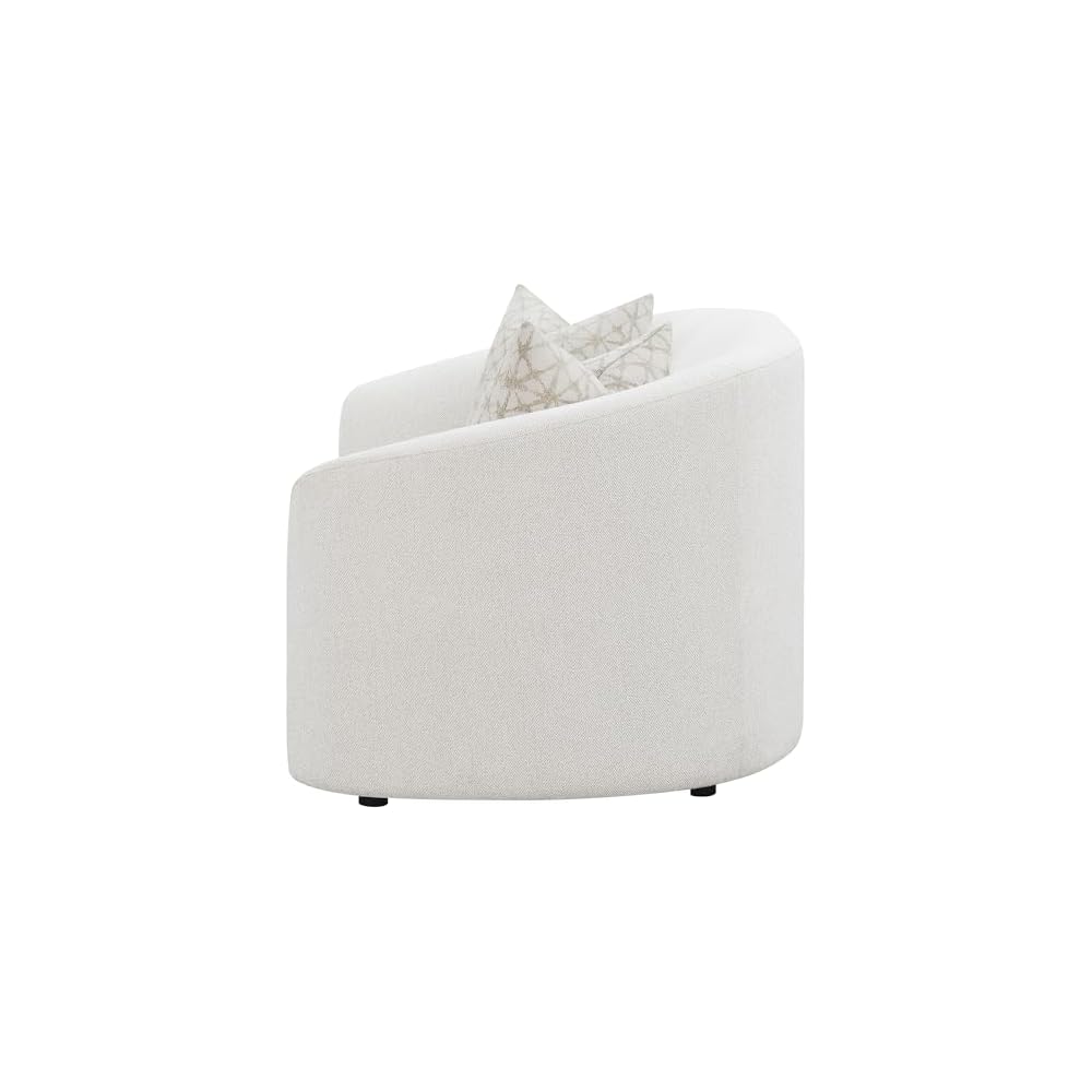 Coaster Rainn Living Room Upholstered Loveseat, Latte 509172