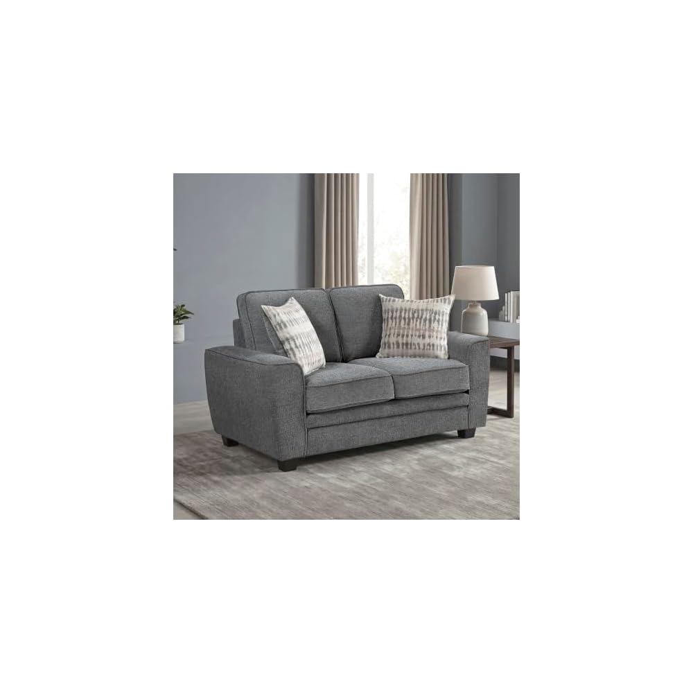 Lexicon Chenille Upholstered Accent Chair with Track Arms, Beige