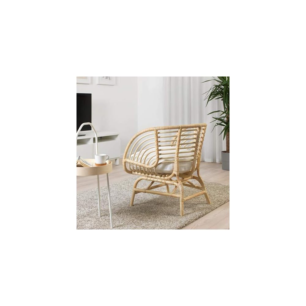 BUSKBO Armchair, rattan, 42x72x63 cm durable and easy to care for. Rattan armchairs. Armchairs & chaise longues. Sofas & armchairs. Furniture. Environment friendly.
